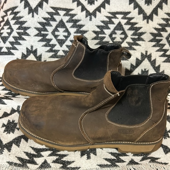 Keen Men's CSA Seattle Romeo (Carbon-Fiber Toe) boot sz. 14D - Picture 2 of 6